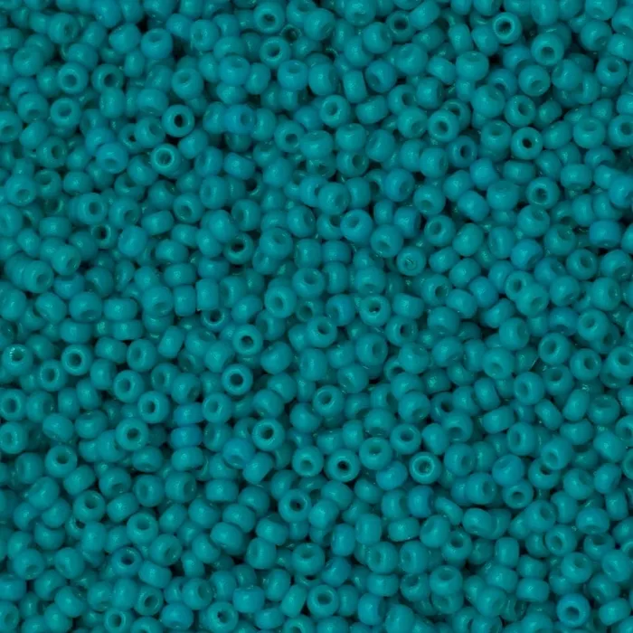 Peppy Beads Earrings Miyuki Seed Beads 80 Duracoat Opaque Azure 4483NEW