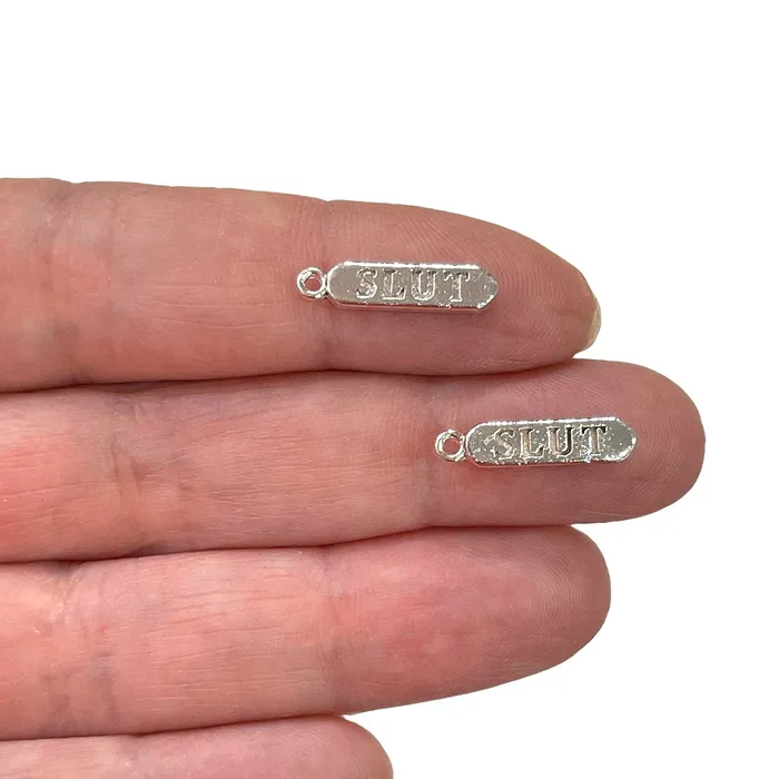 Peppy Beads Necklaces Silver Plated Brass Pill Bar Words Pendant Words Charms Love Chill HopeHappy Mom Charms Peppy Beads Necklaces Silver Plated Brass Pill Bar Words Pendant Words Charms Love Chill HopeHappy Mom Charms