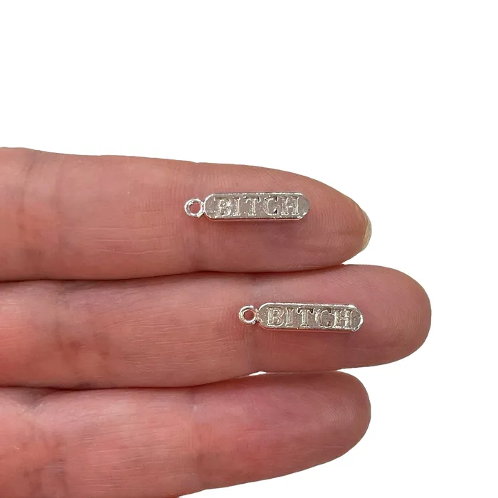Peppy Beads Necklaces Silver Plated Brass Pill Bar Words Pendant Words Charms Love Chill HopeHappy Mom Charms Peppy Beads Necklaces Silver Plated Brass Pill Bar Words Pendant Words Charms Love Chill HopeHappy Mom Charms
