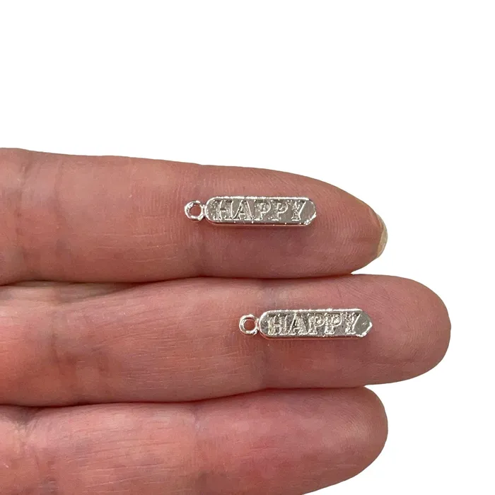 Peppy Beads Necklaces Silver Plated Brass Pill Bar Words Pendant Words Charms Love Chill HopeHappy Mom Charms Peppy Beads Necklaces Silver Plated Brass Pill Bar Words Pendant Words Charms Love Chill HopeHappy Mom Charms