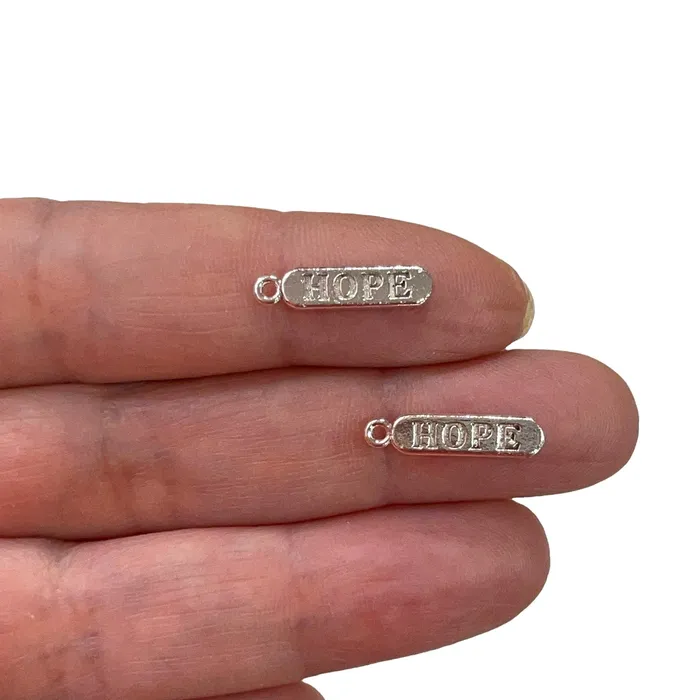 Peppy Beads Necklaces Silver Plated Brass Pill Bar Words Pendant Words Charms Love Chill HopeHappy Mom Charms Peppy Beads Necklaces Silver Plated Brass Pill Bar Words Pendant Words Charms Love Chill HopeHappy Mom Charms