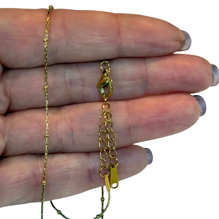 Peppy Beads Necklaces Waterproof Stainless Steel 24Kt Gold Filled Cobra Chain With Balls Necklace Ready Gold Cobra Chain Necklace Peppy Beads Necklaces Waterproof Stainless Steel 24Kt Gold Filled Cobra Chain With Balls Necklace Ready Gold Cobra Chain Necklace