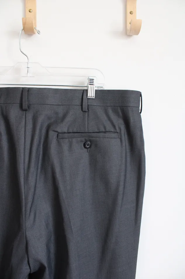 Perry Ellis Earrings Perry Ellis Dark Gray Dress Pants 40X30