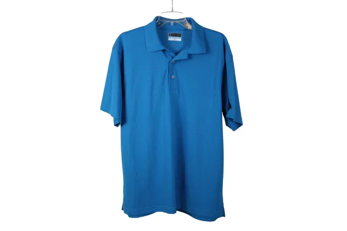 PGA Tour Rings PGA Tour Blue Polo Shirt L