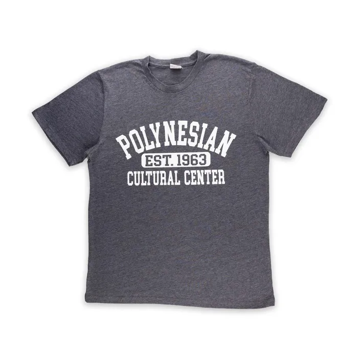 Polynesian Cultural Center Established 1963 Cap TShirt Set CharcoalCharcoal GOGOSPORTS Earrings