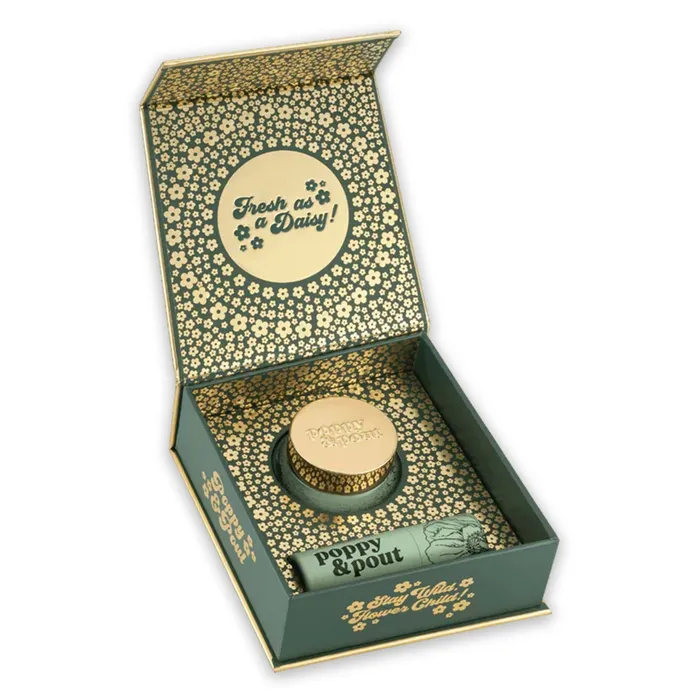 Poppy Pout Sweet Mint Duo Lip Care Gift Set POPPYPOUT Earrings