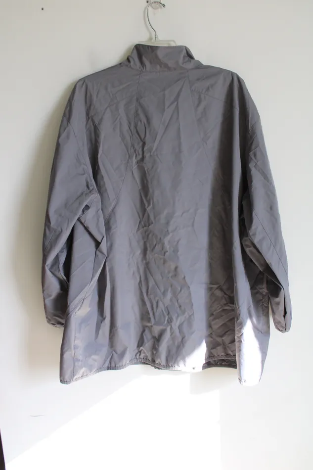 Port Authority Gray Lightweight Windbreaker 4XL Port Authority Earrings