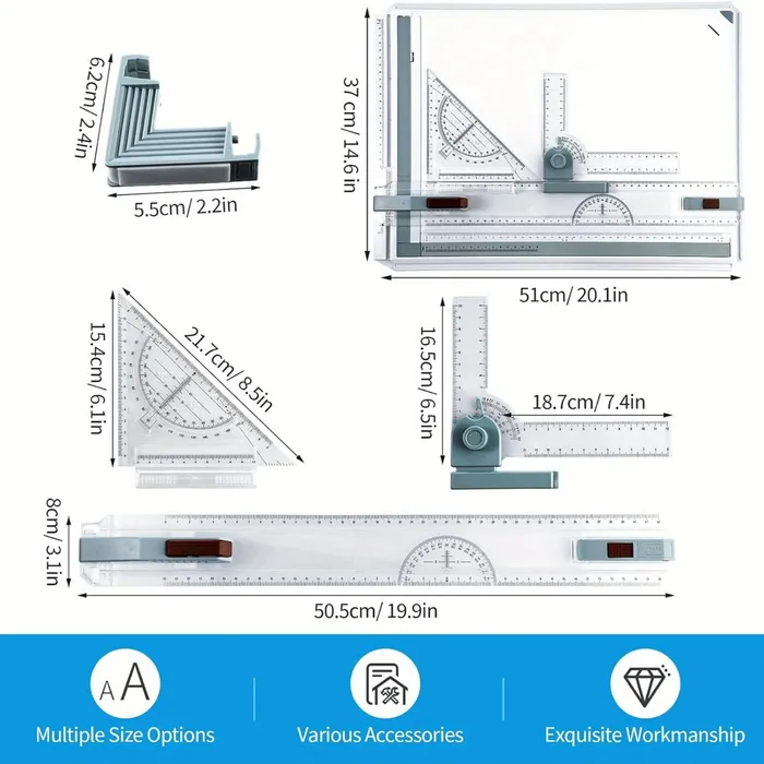 Portable A3 Drawing Board Essential for Miniature Makers Miniatures by NC Necklaces