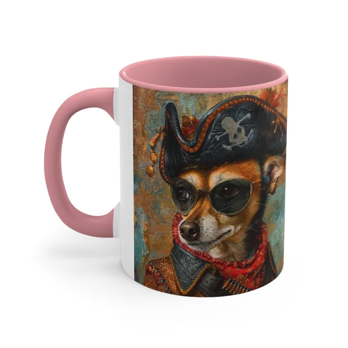 Porter Earrings Accent Coffee Mug 11oz Rat Cha Buccaneer