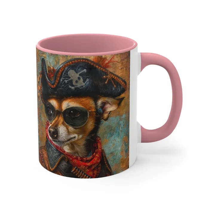 Porter Earrings Accent Coffee Mug 11oz Rat Cha Buccaneer