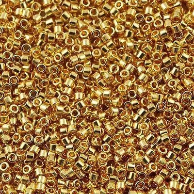 PreStyled Sets Peppy Beads DB0031 24Kt Gold Plated Miyuki Delica 110
