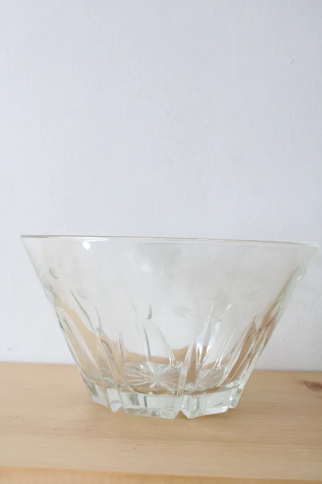 Princess House Rings Princess House Etched Cut Glass Serving Bowl