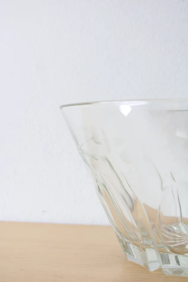 Princess House Rings Princess House Etched Cut Glass Serving Bowl