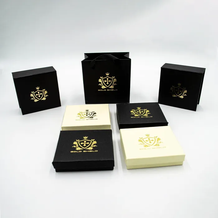 Pulseras Ajustables con Bao en Rodio Dije Corazn Gold Shield Earrings