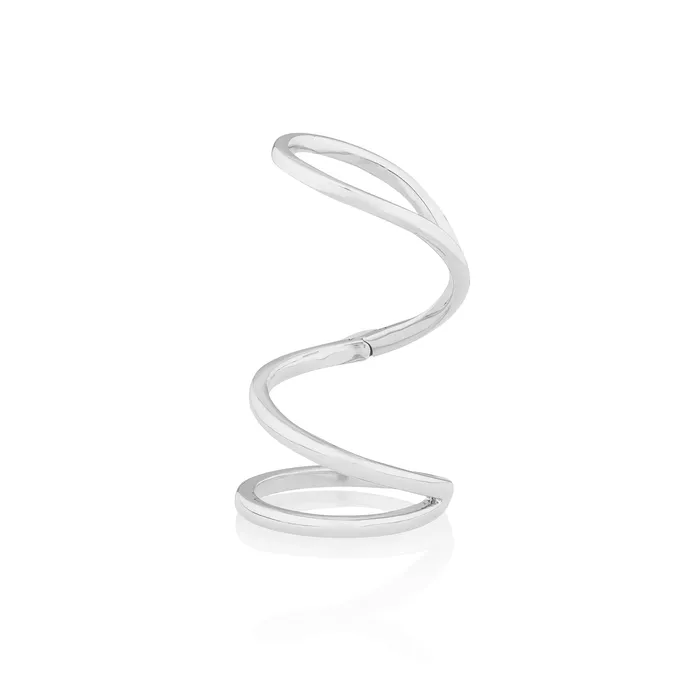 RACHEL LYNN CHICAGO 14 Karat White Gold Knuckle Ring Rings