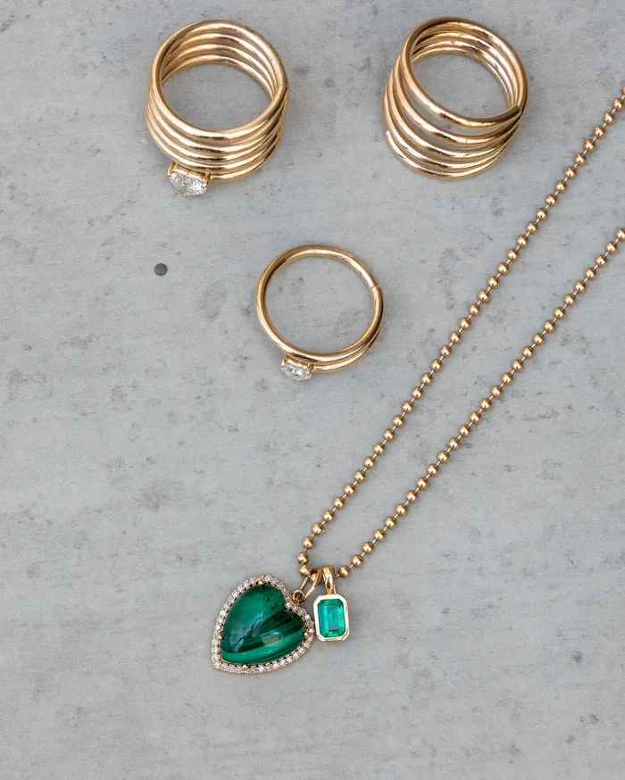 RACHEL LYNN CHICAGO Necklaces 14 Karat Yellow Gold Ball Chain Necklace