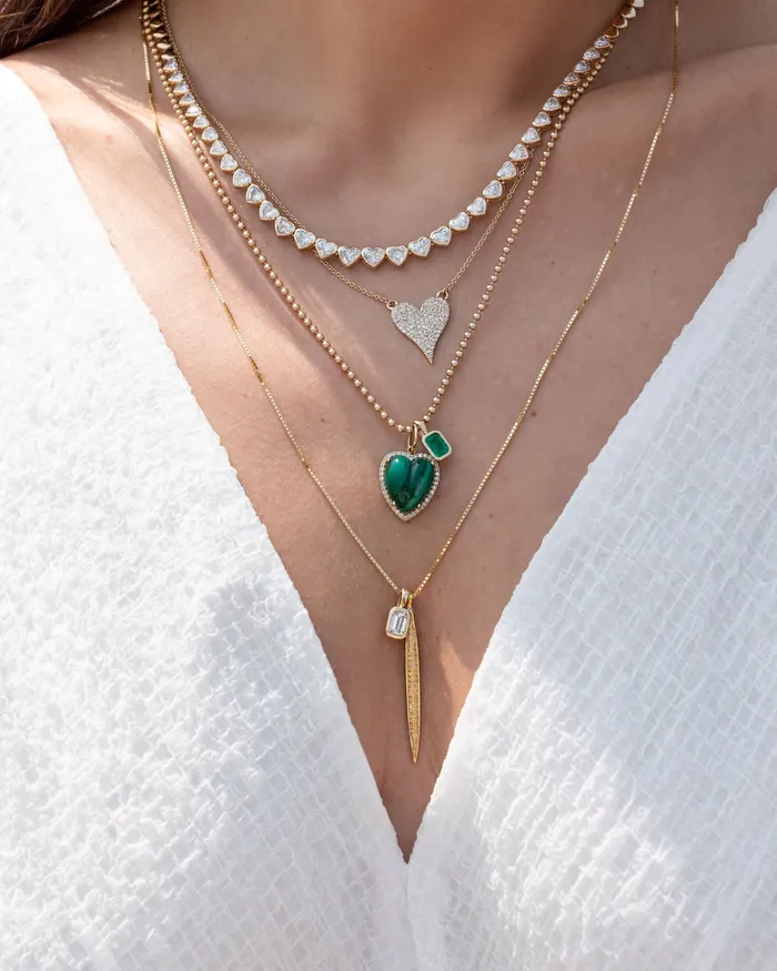 RACHEL LYNN CHICAGO Necklaces 14 Karat Yellow Gold Ball Chain Necklace