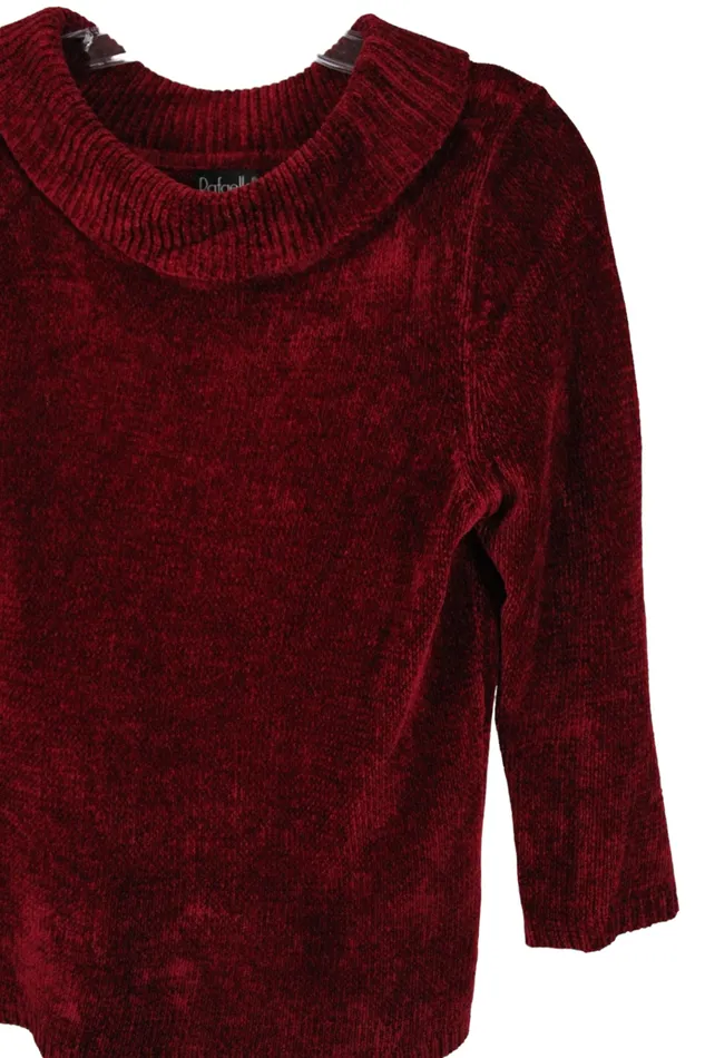 Rafaella Earrings Rafaella Red Sweater M