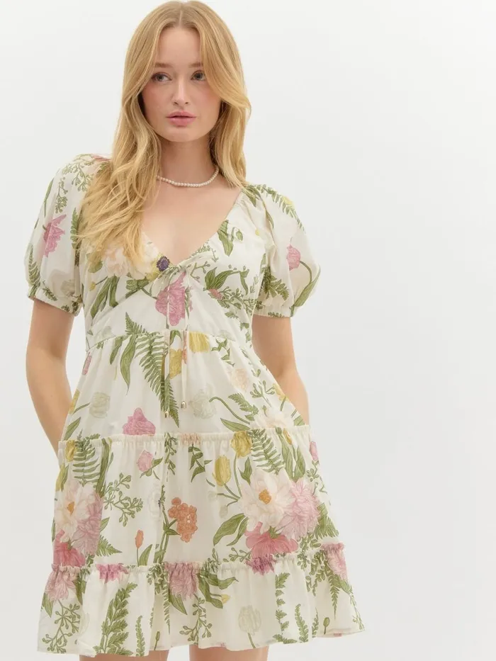 Raylyn Dress Entro Earrings