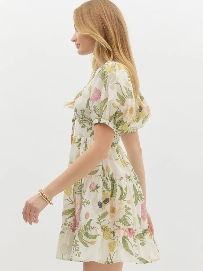 Raylyn Dress Entro Earrings