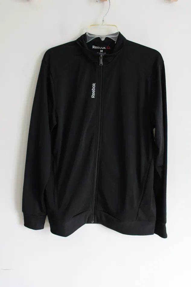 Real Essentials Rings Real Essentials Black Hooded Long Sleeved Shirt XL