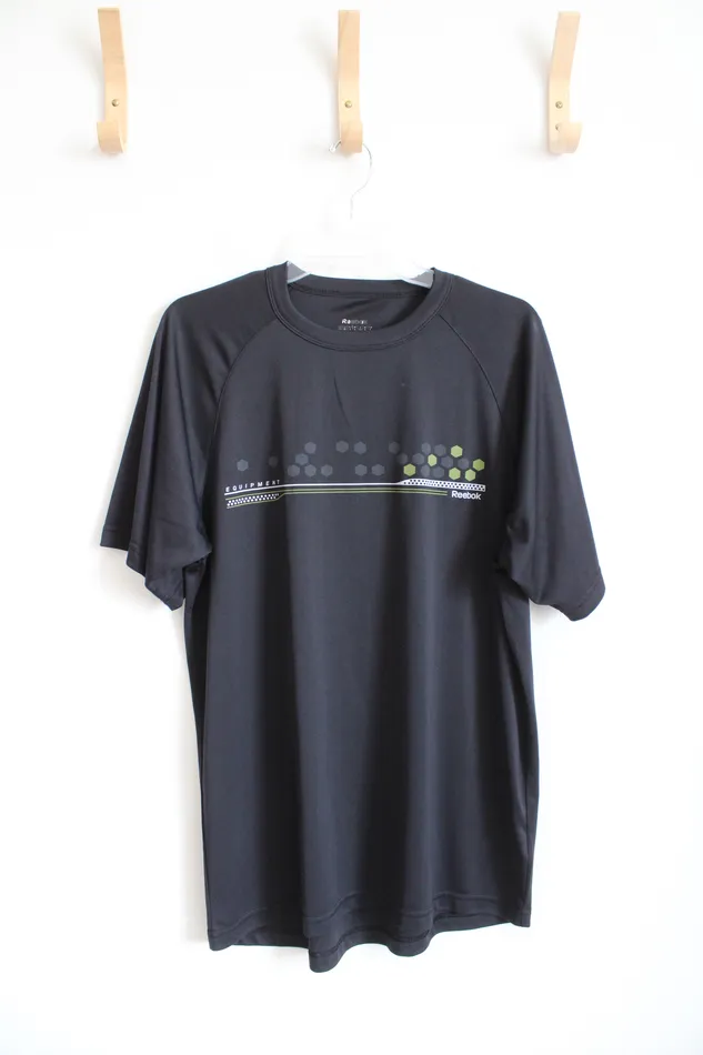 Reebok Black Athletic Logo Shirt 3XL Reebok Rings
