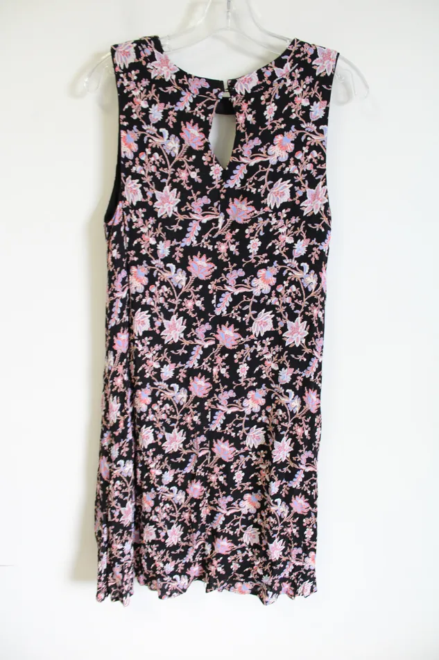 Rings Alya Alya Black Floral Dress M