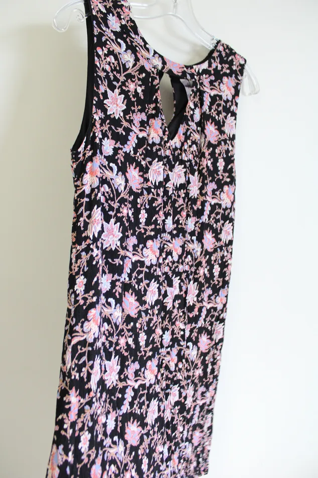 Rings Alya Alya Black Floral Dress M