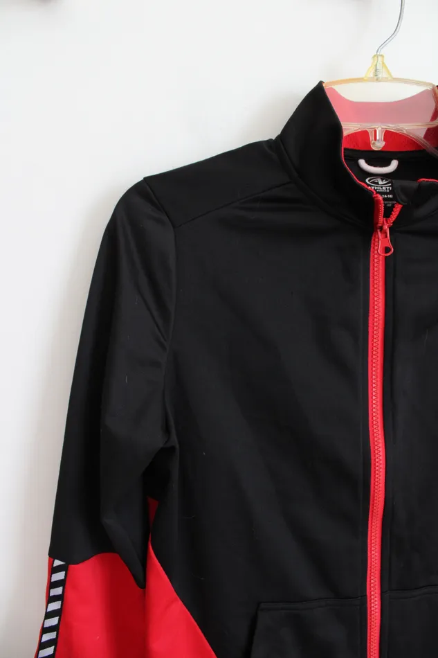 Rings Athletic Works Athletic Works Red Black Jacket Youth XL 1416