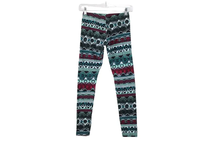 Rings Charlotte Russe Black Pattern Leggings M Charlotte Russe