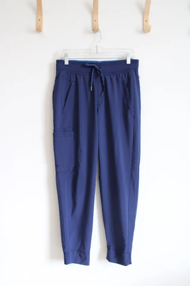 Rings Cherokee Cherokee Navy Blue Scrub Pants M
