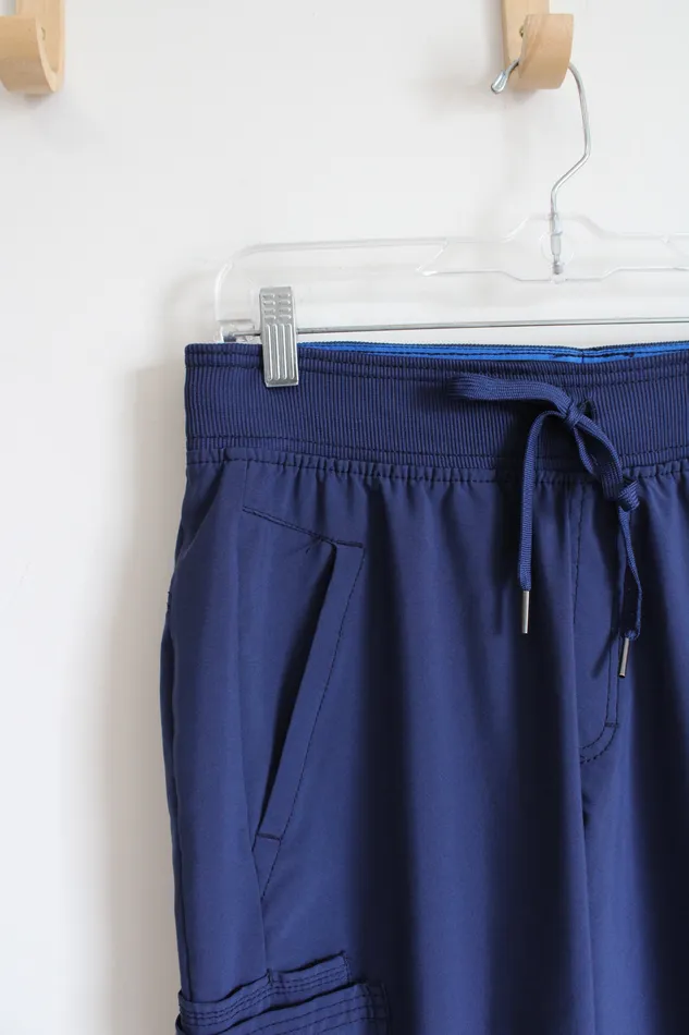 Rings Cherokee Cherokee Navy Blue Scrub Pants M