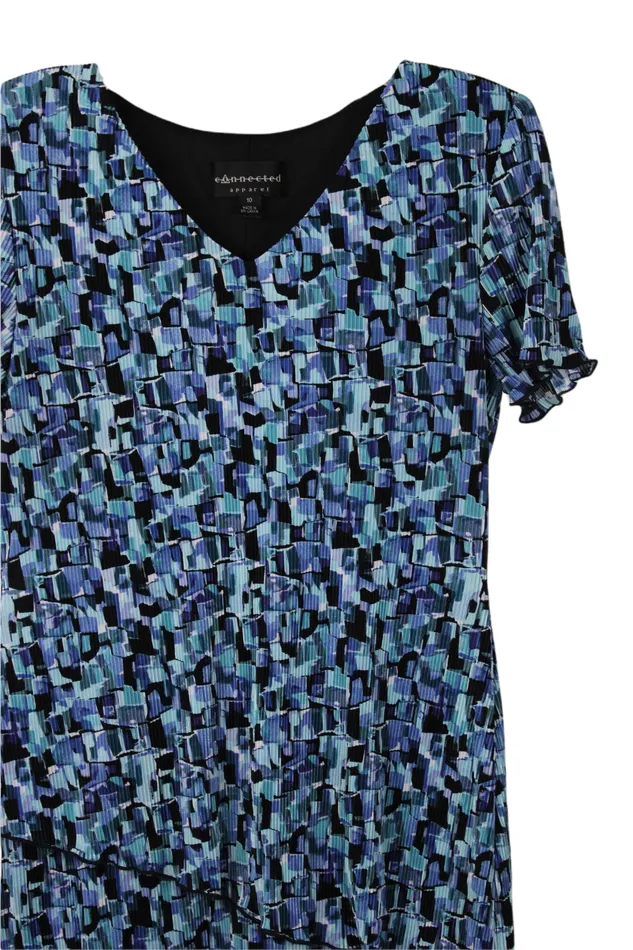 Rings Connected Connected Apparel Blue Dress 10