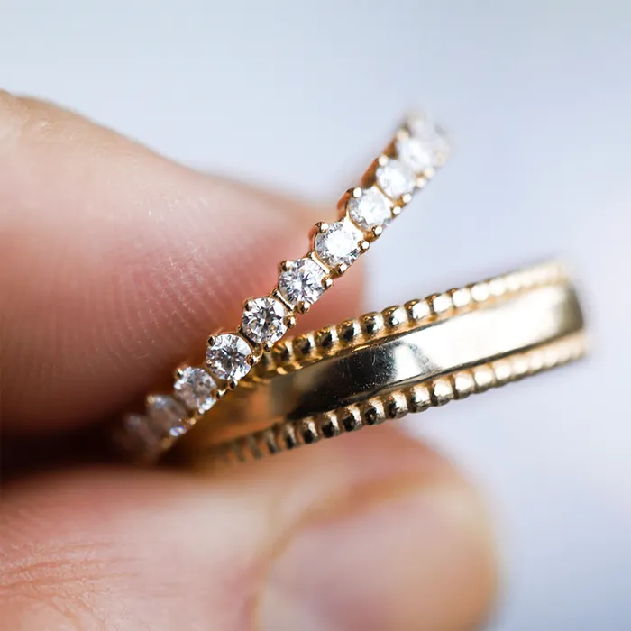 Rings Consider Bridal Double Seed Ring Rings Consider Bridal Double Seed Ring