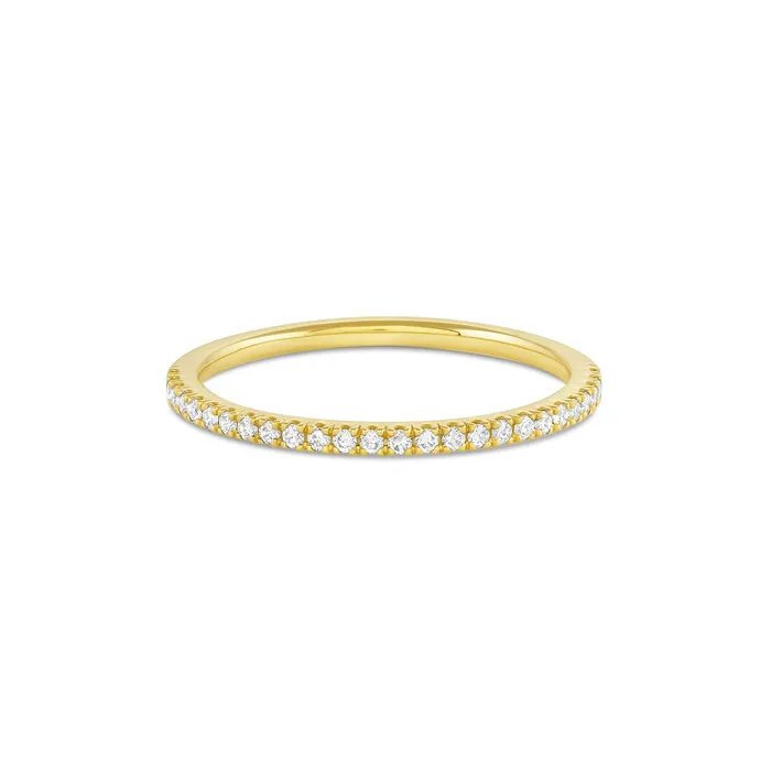 Rings Consider Bridal White Diamond Twinkle Band HalfEternity