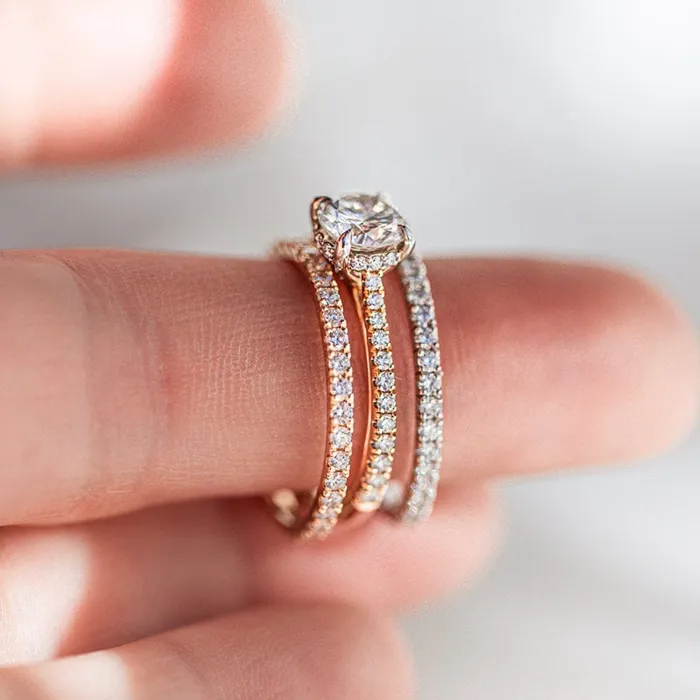Rings Consider Bridal White Diamond Twinkle Band HalfEternity Rings Consider Bridal White Diamond Twinkle Band HalfEternity