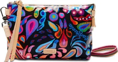 Rings CONSUELA CONSUELA SOPHIE BLACK SWIRLY MIDTOWN CROSSBODY