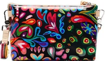 Rings CONSUELA CONSUELA SOPHIE BLACK SWIRLY MIDTOWN CROSSBODY