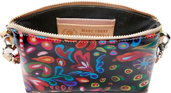 Rings CONSUELA CONSUELA SOPHIE BLACK SWIRLY MIDTOWN CROSSBODY