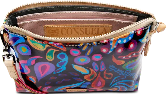 Rings CONSUELA CONSUELA SOPHIE BLACK SWIRLY MIDTOWN CROSSBODY