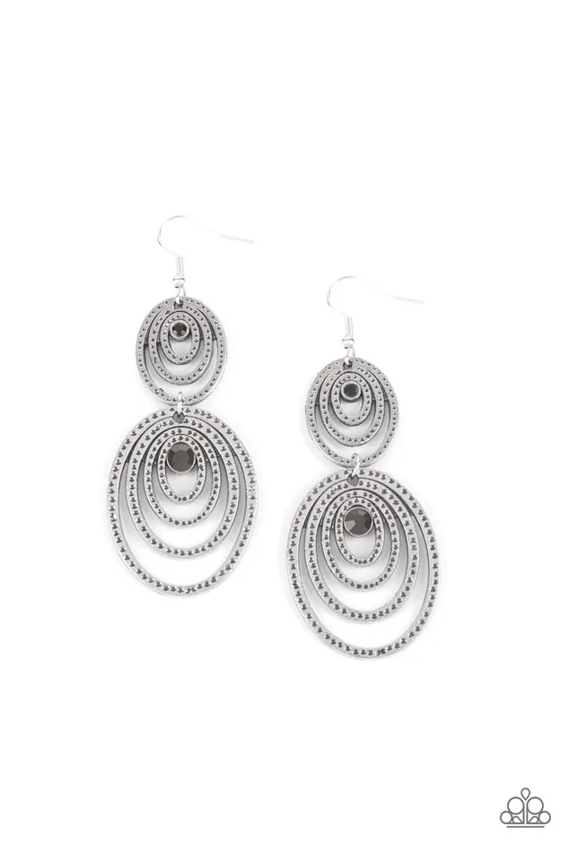 Rings Cosmic Twirl Silver Paparazzi Accessories