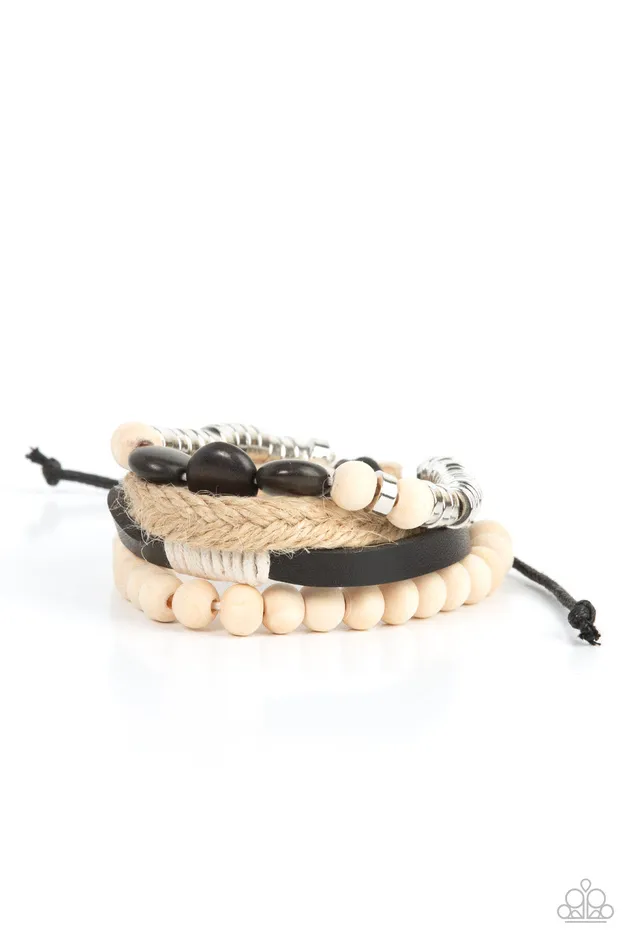 Rings DRIFTER Away Black Paparazzi Accessories