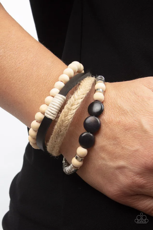 Rings DRIFTER Away Black Paparazzi Accessories