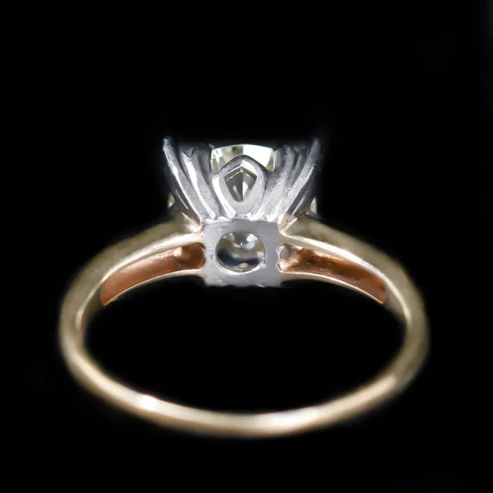 Rings Estate 175 Carat Old European Cut Diamond Engagement Ring Bluestone Trading Company Inc