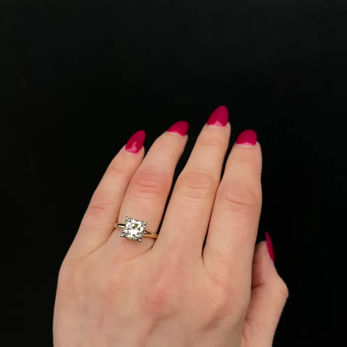 Rings Estate 175 Carat Old European Cut Diamond Engagement Ring Bluestone Trading Company Inc