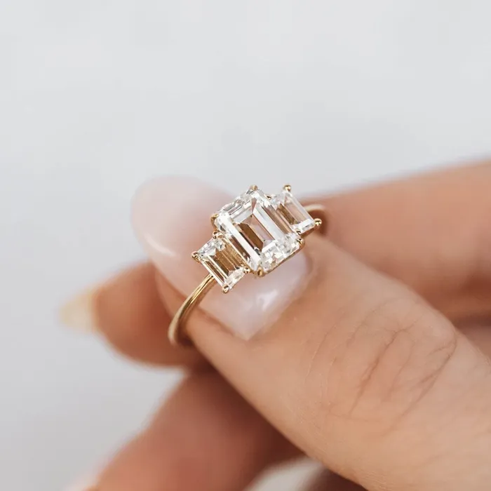 Rings Holly Engagement Ring Lab Grown Side Diamonds Consider Bridal