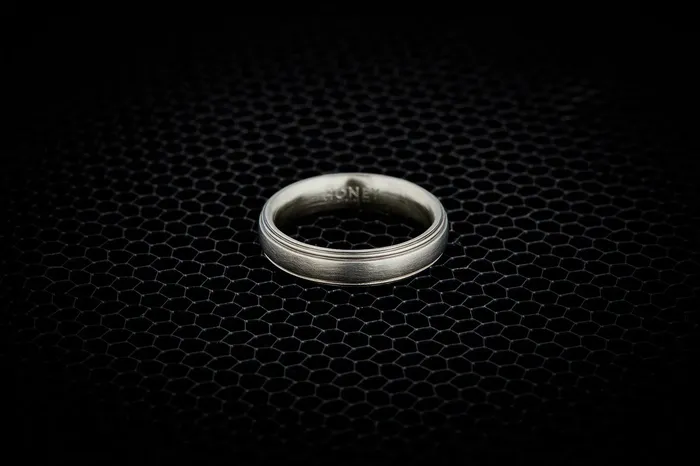 Rings Honey Jewelry Co Mens Striped Wedding Band 5mm Rings Honey Jewelry Co Mens Striped Wedding Band 5mm