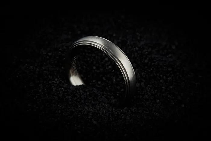 Rings Honey Jewelry Co Mens Striped Wedding Band 5mm Rings Honey Jewelry Co Mens Striped Wedding Band 5mm