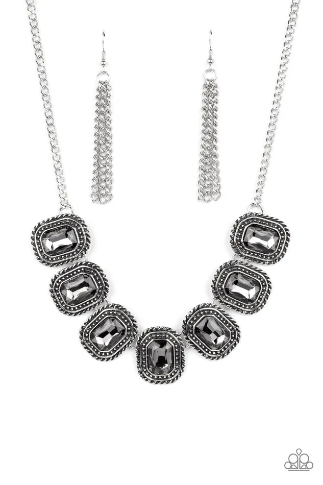 Rings Iced Iron Silver Paparazzi Accessories