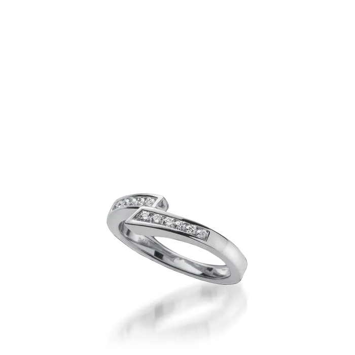 Rings John Atencio Techla White Gold Engagement Ring